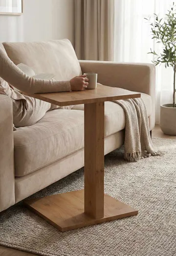Rumira Sidebord 35 cm - Eg - Møbler - Borde - Aflastningsbord - Konsolbord & sidebord