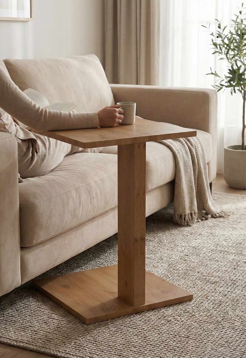 Rumira Sidebord 35 cm - Eg - Møbler - Borde - Aflastningsbord - Konsolbord & sidebord