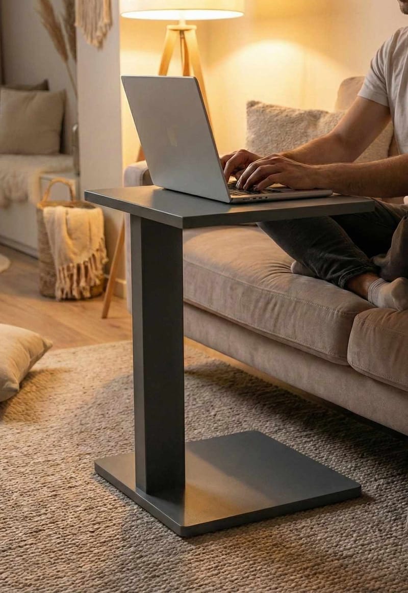 Rumira Sidebord 35 cm - Grå - Møbler - Borde - Aflastningsbord - Konsolbord & sidebord