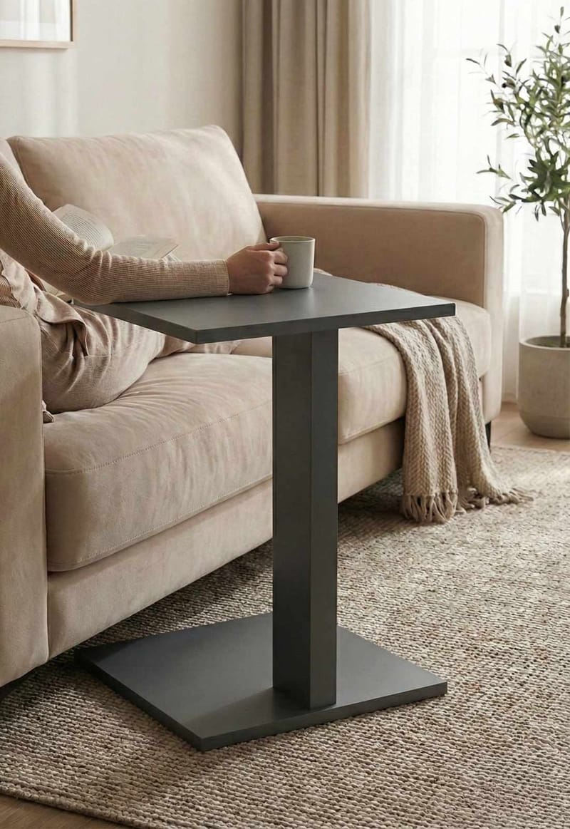 Rumira Sidebord 35 cm - Grå - Møbler - Borde - Aflastningsbord - Konsolbord & sidebord