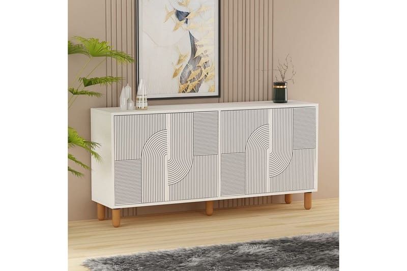 Ruvan Konsolbord 150 cm - Hvid - Møbler - Borde - Aflastningsbord - Entrébord