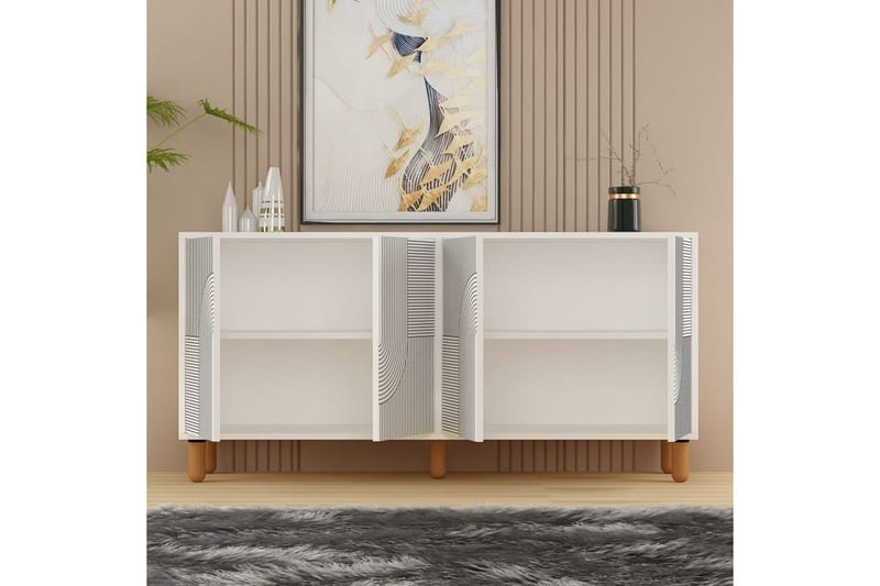 Ruvan Konsolbord 150 cm - Hvid - Møbler - Borde - Aflastningsbord - Entrébord