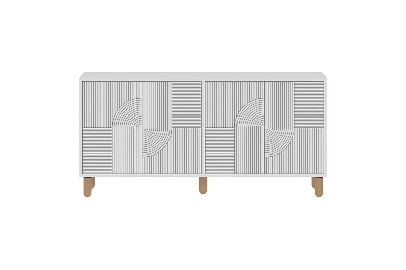 Ruvan Konsolbord 150 cm, Hvid