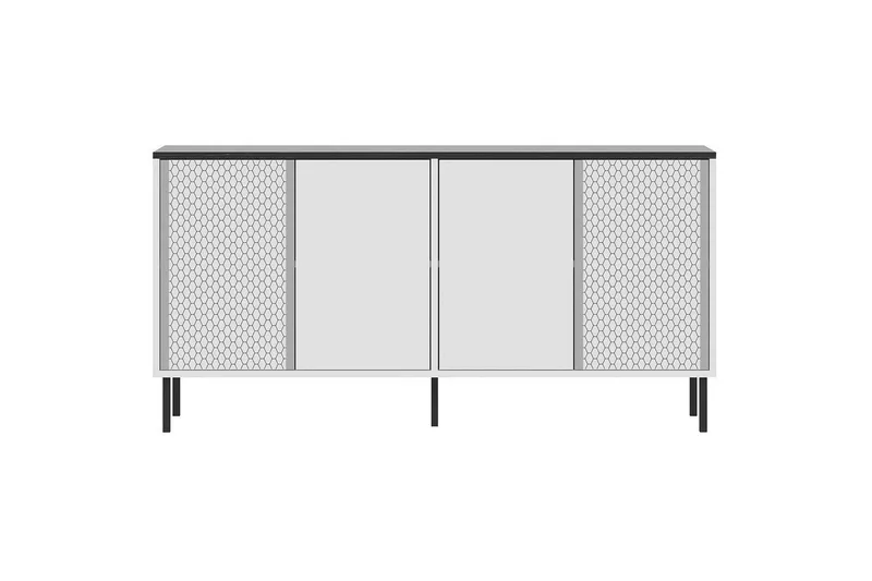 Rynor Konsolbord 150 cm, Hvid