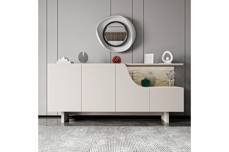 Safiya Konsolbord 180 cm, Beige