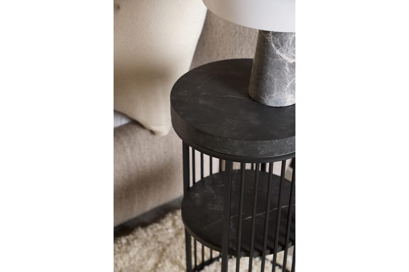 Saklani Natbord 35 cm - Sort - Møbler - Borde - Aflastningsbord - Sengebord