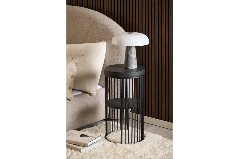 Saklani Natbord 35 cm - Sort - Møbler - Borde - Aflastningsbord - Sengebord