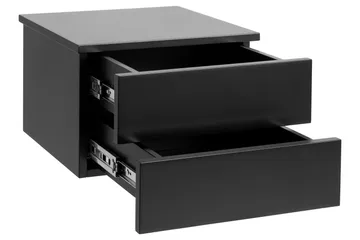 Salmani Sengebord 32 cm - Sort - Møbler - Borde - Aflastningsbord - Sengebord