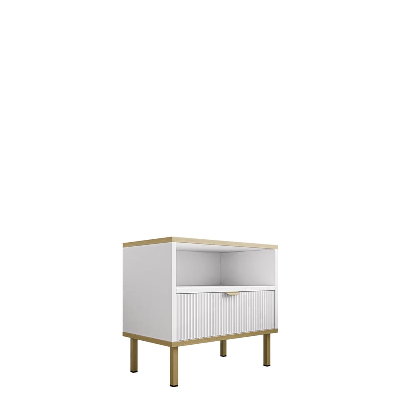 Salmor Natbord 50 cm, Hvid