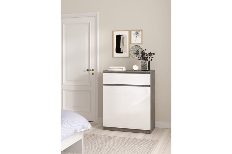Salomns Konsolbord 80 cm - Hvid - Møbler - Borde - Aflastningsbord - Entrébord