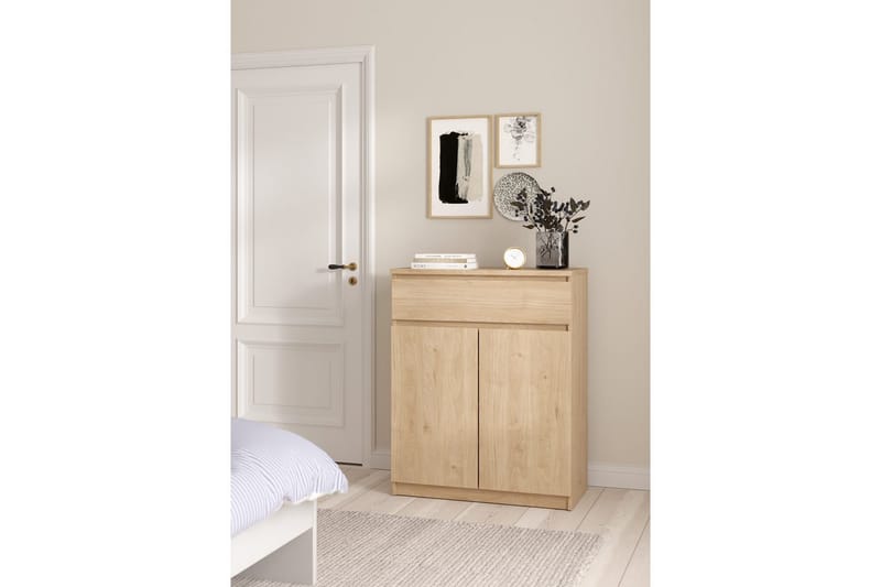 Salomns Konsolbord 80 cm - Rødfarvet træ - Møbler - Borde - Aflastningsbord - Entrébord