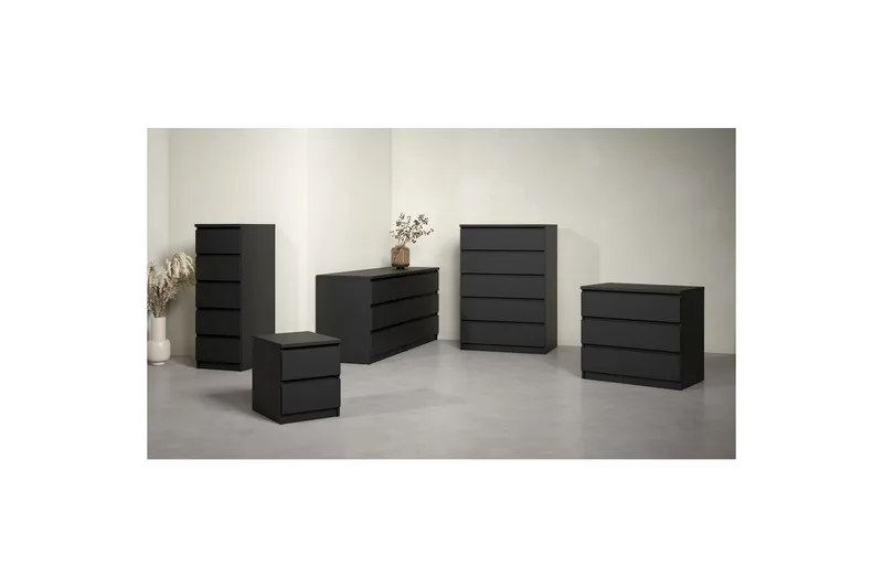 Salomns Natbord 40,4 cm - Grå - Møbler - Borde - Aflastningsbord - Sengebord