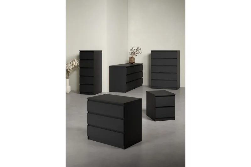 Salomns Natbord 40,4 cm - Grå - Møbler - Borde - Aflastningsbord - Sengebord