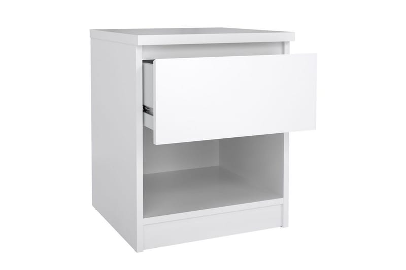 Salomns Natbord 40,4 cm - Hvid - Møbler - Borde - Aflastningsbord - Sengebord