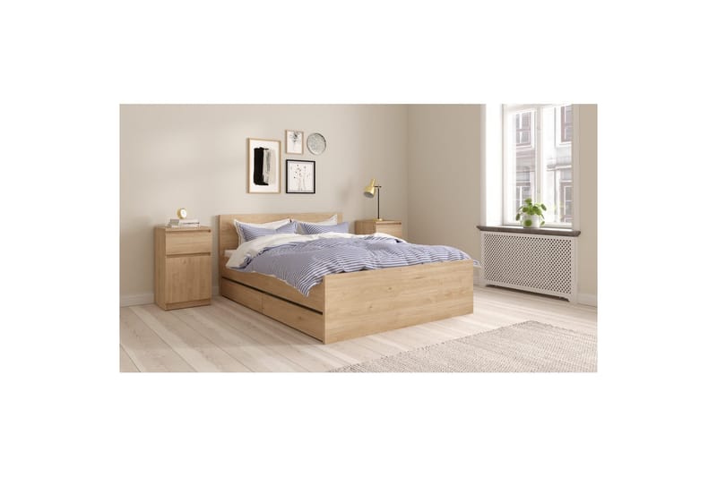 Salomns Natbord 40 cm - Brun - Møbler - Borde - Aflastningsbord - Sengebord