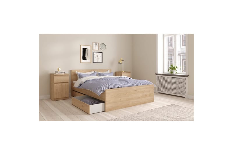 Salomns Natbord 40 cm - Brun - Møbler - Borde - Aflastningsbord - Sengebord