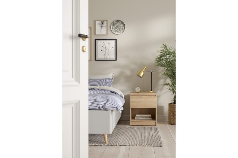 Salomns Natbord 40 cm - Natur - Møbler - Borde - Aflastningsbord - Sengebord