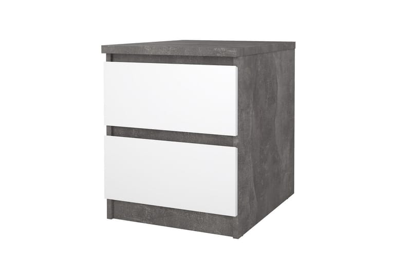 Salomns Natbord 40 cm - Natur/Hvid - Møbler - Borde - Aflastningsbord - Sengebord