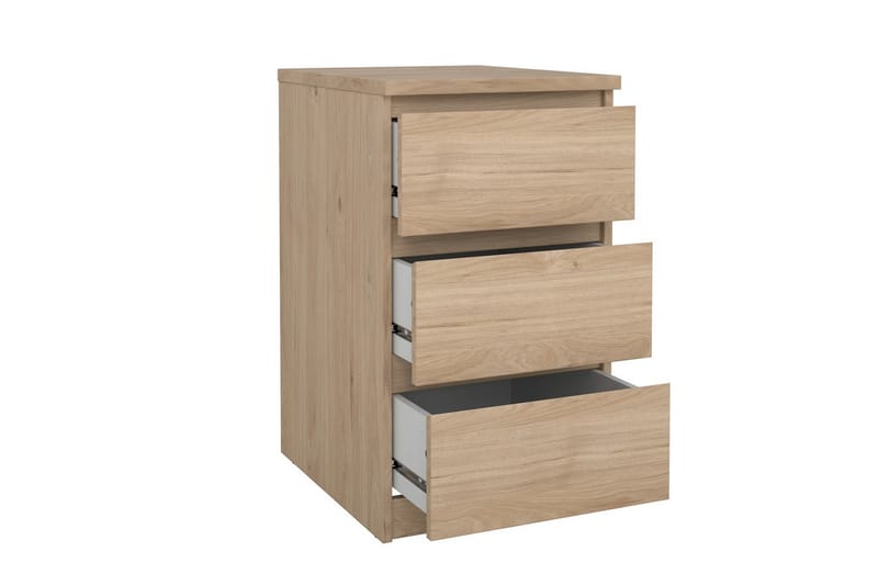 Salomns Natbord 40 cm - Rødfarvet træ - Møbler - Borde - Aflastningsbord - Sengebord