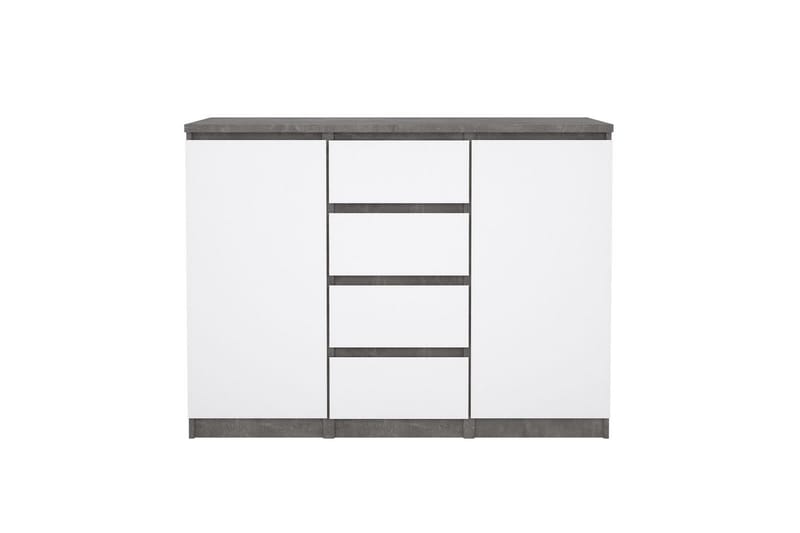 Salomns Sidebord 121 cm - Hvid - Møbler - Borde - Aflastningsbord - Bakkebord & små borde