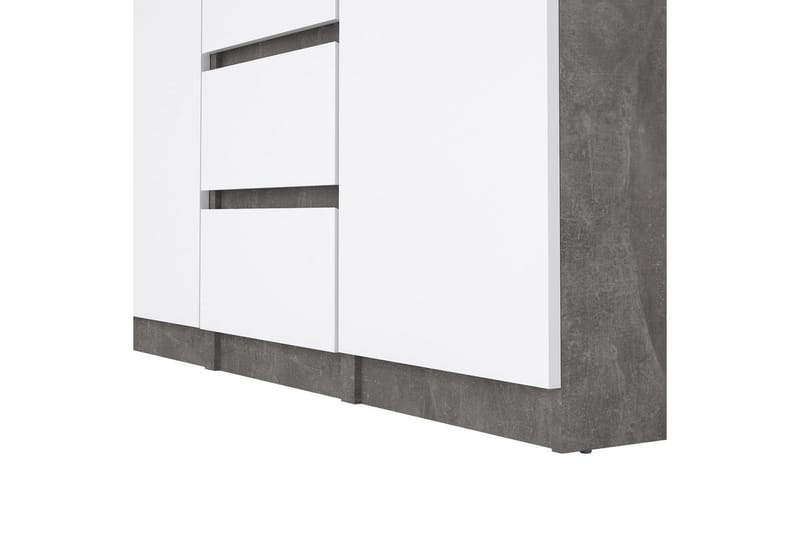Salomns Sidebord 121 cm - Hvid - Møbler - Borde - Aflastningsbord - Bakkebord & små borde