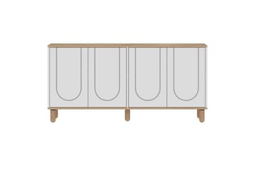Salven Konsolbord 150 cm - Eg/Hvid - Møbler - Borde - Aflastningsbord - Entrébord