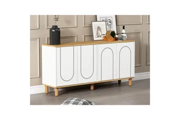 Salven Konsolbord 150 cm - Eg/Hvid - Møbler - Borde - Aflastningsbord - Entrébord