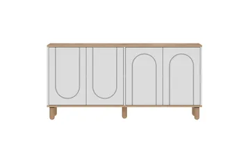 Salven Konsolbord 150 cm - Eg/Hvid - Møbler - Borde - Aflastningsbord - Entrébord