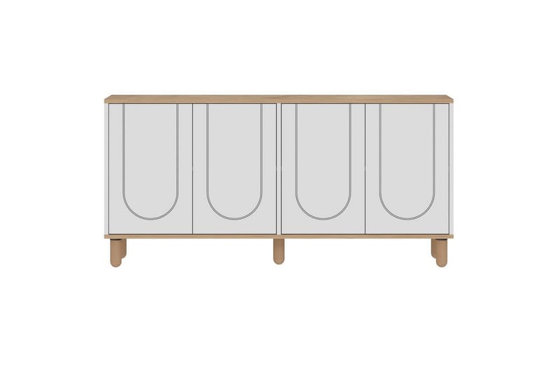 Salven Konsolbord 150 cm, Eg/Hvid