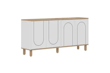 Salven Konsolbord 150 cm - Eg/Hvid - Møbler - Borde - Aflastningsbord - Entrébord