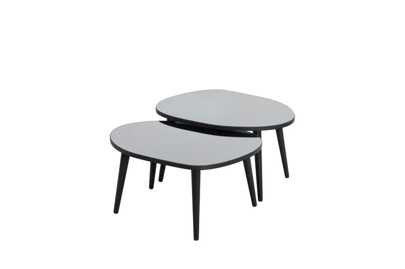 Samtens Sætborde - Sort - Møbler - Borde - Aflastningsbord - Indskudsborde