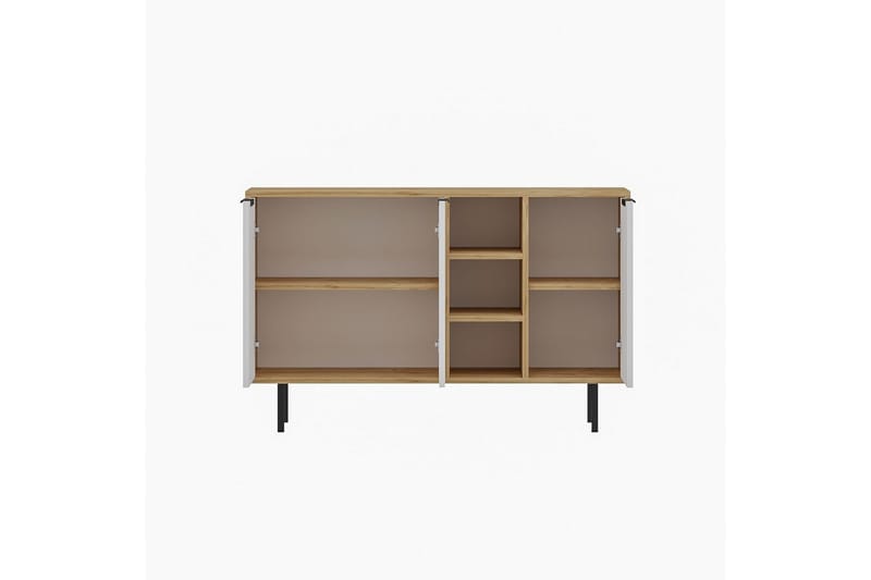Schmida Konsolbord 120 cm - Blå/Hvid - Møbler - Borde - Aflastningsbord - Entrébord