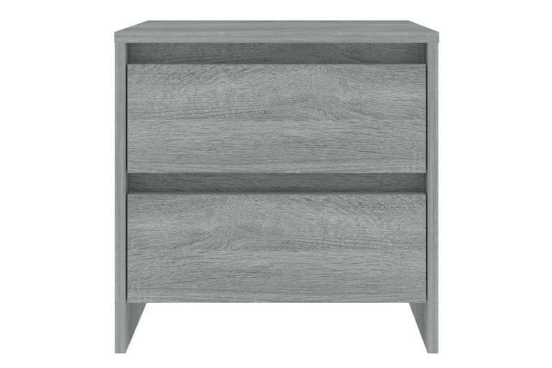 sengebord 45x34,5x44,5 cm spånplade grå sonoma-eg - Grå - Møbler - Borde - Aflastningsbord - Sengebord