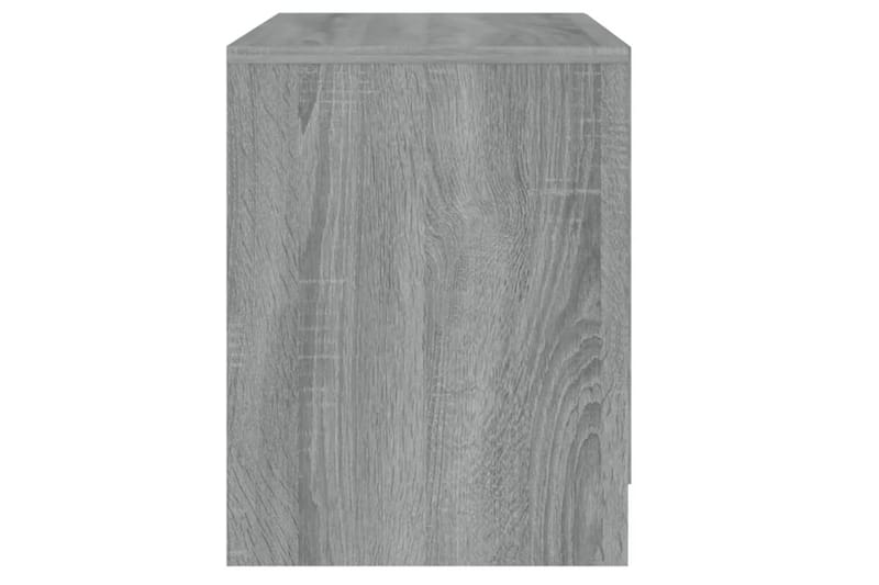 sengebord 45x34,5x44,5 cm spånplade grå sonoma-eg - Grå - Møbler - Borde - Aflastningsbord - Sengebord
