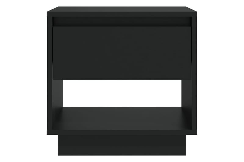 sengebord 45x34x44 cm spånplade sort - Sort - Møbler - Borde - Aflastningsbord - Sengebord
