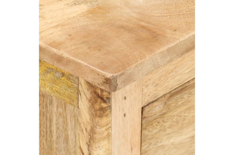 sengebord 45x35x60 cm massivt mangotræ - Brun - Møbler - Borde - Aflastningsbord - Sengebord
