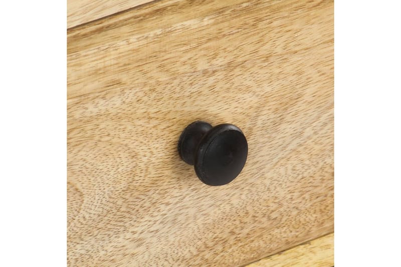 sengebord 45x35x60 cm massivt mangotræ - Brun - Møbler - Borde - Aflastningsbord - Sengebord