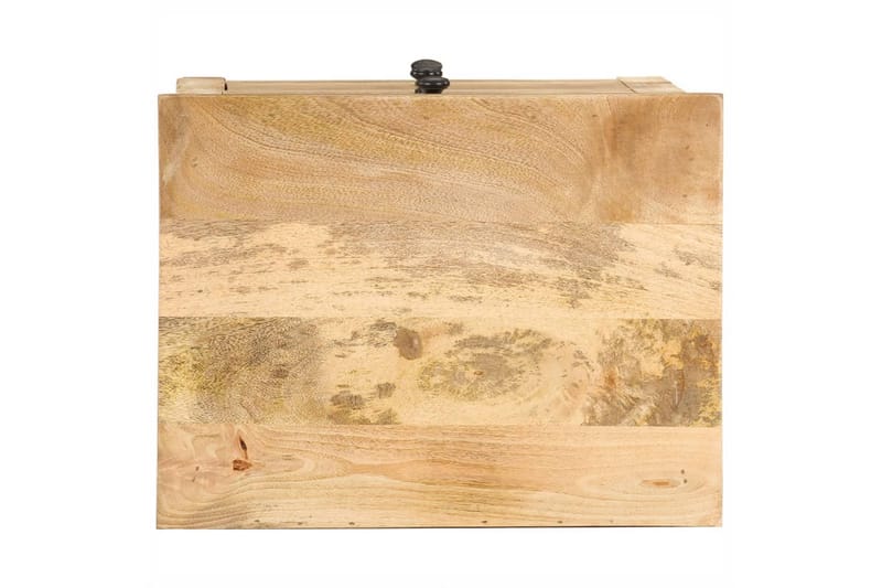 sengebord 45x35x60 cm massivt mangotræ - Brun - Møbler - Borde - Aflastningsbord - Sengebord