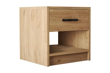 Abbekerk Sengebord 52 cm - Natur - Møbler - Borde - Aflastningsbord - Sengebord