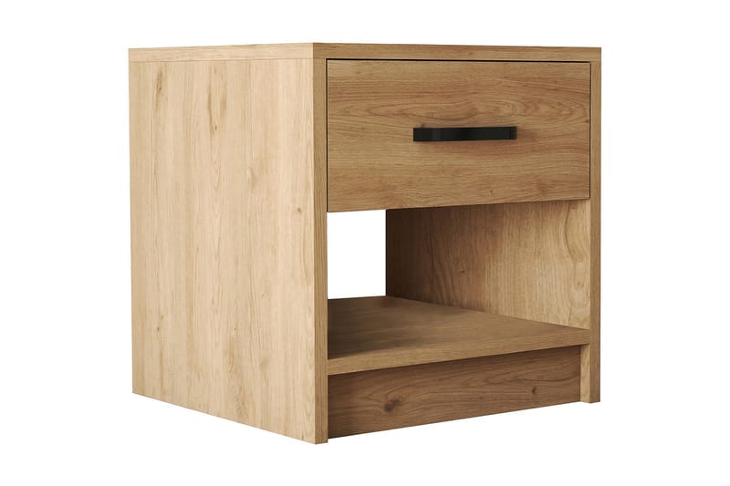 Abbekerk Sengebord 52 cm - Natur - Møbler - Borde - Aflastningsbord - Sengebord