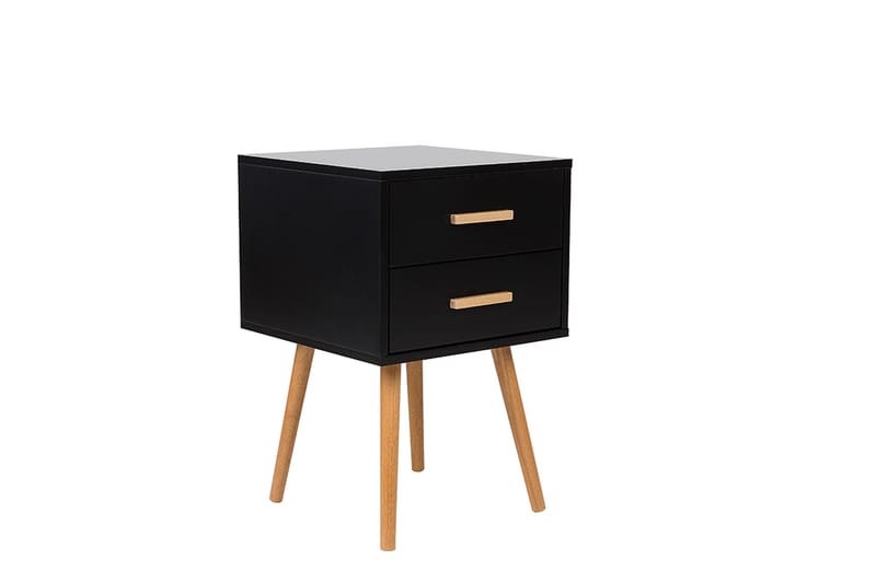 Alabama sengebord 40 cm - Sort - Møbler - Borde - Aflastningsbord - Sengebord