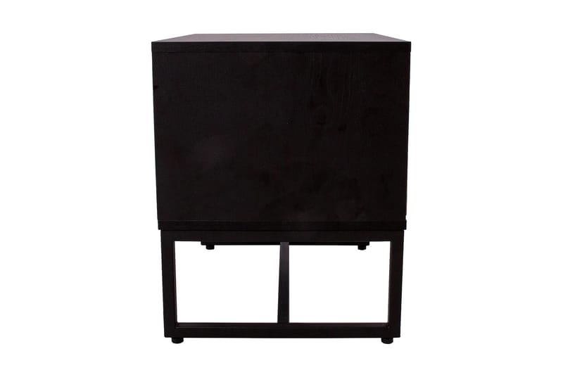 Amsterdam Sengebord Eg / Sort - Møbler - Borde - Aflastningsbord - Sengebord