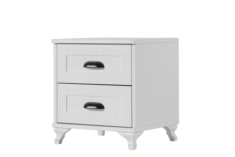 Andifli Sengebord 45x49 cm - Hvid - Møbler - Borde - Aflastningsbord - Sengebord