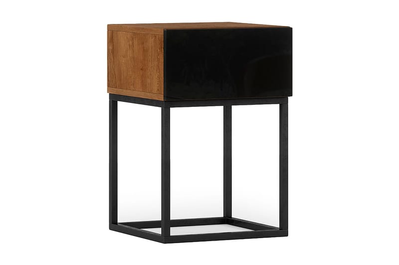 Aneja Sengebord 40 cm - Sort - Møbler - Borde - Aflastningsbord - Sengebord