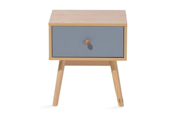 Arvada Sengebord 40 cm med Opbevaring Skuffe - Brun - Møbler - Borde - Aflastningsbord - Sengebord