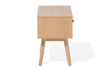 Arvada Sengebord 40 cm med Opbevaring Skuffe - Brun - Møbler - Borde - Aflastningsbord - Sengebord