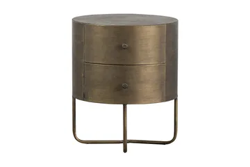 Astranna Sengebord 39 cm - Antik Messing - Møbler - Borde - Aflastningsbord - Sengebord