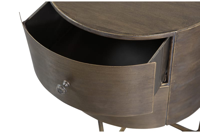 Astranna Sengebord 39 cm - Antik Messing - Møbler - Borde - Aflastningsbord - Sengebord