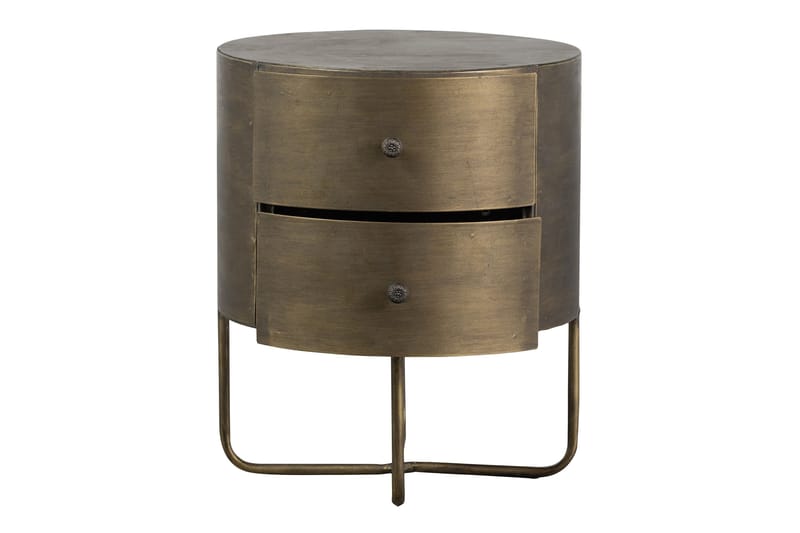 Astranna Sengebord 39 cm - Antik Messing - Møbler - Borde - Aflastningsbord - Sengebord