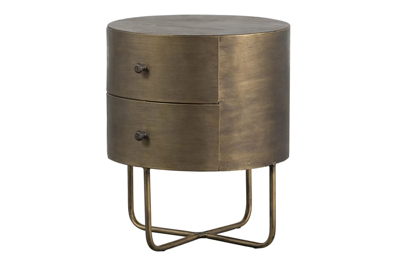 Astranna Sengebord 39 cm - Antik Messing - Møbler - Borde - Aflastningsbord - Sengebord